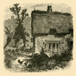 Cabaña en Radway, 1898