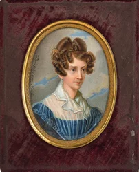 Condesa Emilie Troubetzkoy, nacida princesa zu Sayn Wittgenstein 1801-1869, 1828