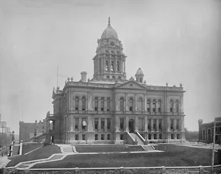 Palacio de Justicia, Omaha, Nebraska, c1897