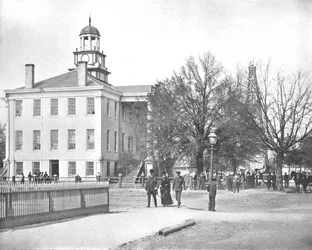 Casa de la Corte, Thomasville, Georgia, EE.UU., c1900
