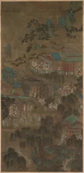 Damas de la corte en el Palacio Imperial, 1271-1368