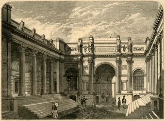 Patio del Banco de Inglaterra, 1897