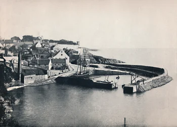 Crail - El Pueblo y el Puerto, 1895