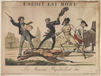 Crédit est Mort, principios del siglo XIX