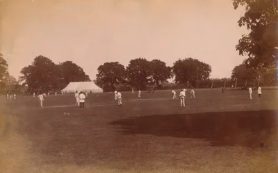 Partido de cricket, finales del siglo XIX-principios del siglo XX