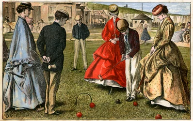 Croquet, siglo XIX