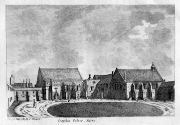 Palacio de Croydon, Surrey, 1785