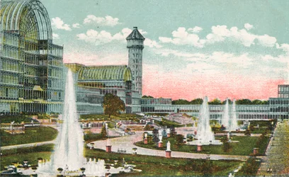 Palacio de Cristal, Sydenham, c1910