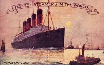 Cunard Line - Los vapores más rápidos del mundo