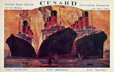 Transatlánticos de Cunard, años 1920