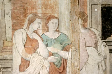 Mural de Cupido y Psique, Hill Hall, Theydon Mount, Essex
