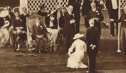 Reverencia a su rey, 1937