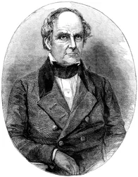Daniel Webster, estadista estadounidense del siglo XIX c1880