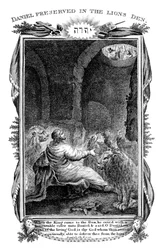 Daniel en el foso de los leones, 1804