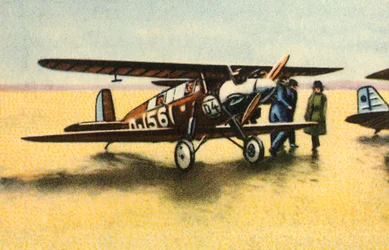 Biplano Darmstadt D-18, años 1920, 1932