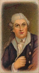 David Garrick 1717-1779, actor inglés, dramaturgo, gerente y productor de teatro, 1912