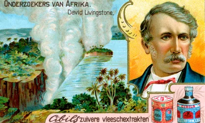 David Livingstone, misionero escocés, c. 1900