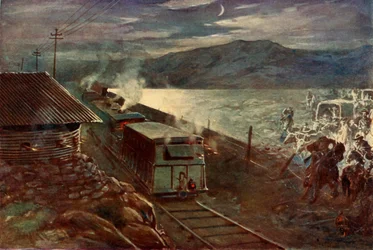 El intento de De Wet de cruzar el ferrocarril, 1902