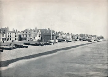 Deal - Mirando a lo largo de la playa, 1895