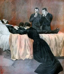Muerte de Marie François Sadi Carnot, Presidente de la Tercera República Francesa, 1894