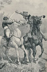 Muerte del Príncipe Luis en Saalfeld, 1806, 1896