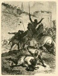 Muerte de Simón de Montfort, 1218, 1890