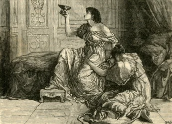 Muerte de Sofonisba, 1890