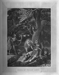 Muerte de Guillermo Rufus, 1838