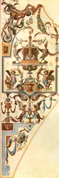 Decoración en el Palacio de Nymphenburg, Múnich, Alemania, 1928