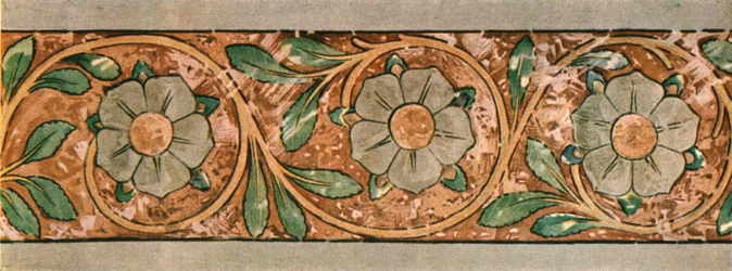 Decoración en el claustro de la colegiata en Aschaffenburg, Baviera, Alemania, 1928