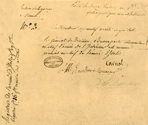 Decreto del Directorio Ejecutivo, 2 de marzo de 1796, 1921