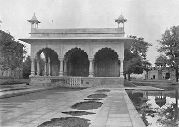 Delhi. Casa de verano Sawan en el Palacio, c. 1910