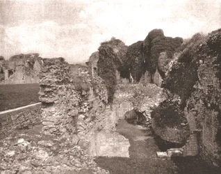 Castillo de Denbigh, Denbighshire, Gales, 1894