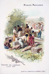 Salida de Loango, julio 1896