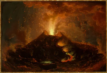 La erupción del Vesubio