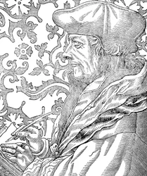Desiderus Erasmus, humanista y erudito holandés de los siglos XV-XVI, siglo XIX
