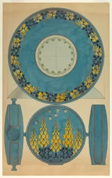 Diseño para jarra y lavabo