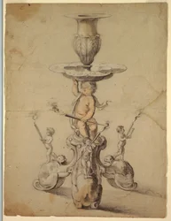 Diseño para un candelabro