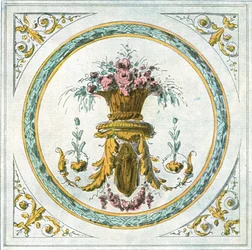Diseño para decoración interior, Francia, 1928