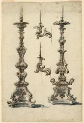 Diseños para candelabros de altar y soportes de velas
