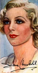 Diana Churchill, 1913-1994, actriz de cine y teatro inglesa, siglo XX