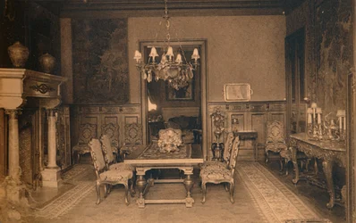 Comedor en la Embajada de Cuba en Bruselas, Bélgica, 1927