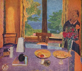 Comedor en el jardín - Interior, 1937