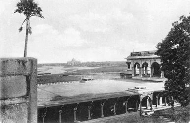 Diwan-I-Khas, Fuerte, Agra, siglo XX
