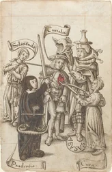 No te comas el corazón [fol. 22 recto], c. 1512-1515
