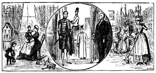 Sirvientes domésticos, 1901