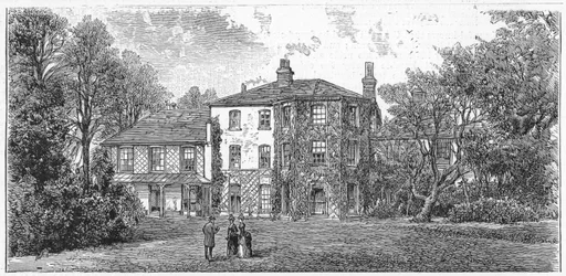 Down House, cerca de Beckenham, Kent, 1887