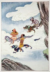 Dioses Dragón, 1922