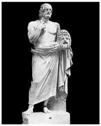 Unidades dramáticas: Eurípides, dramaturgo griego, siglo V a.C. 1956