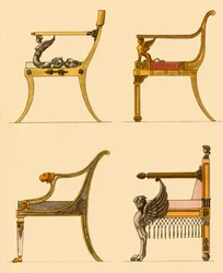 Sillas de salón, 1808, 1946
